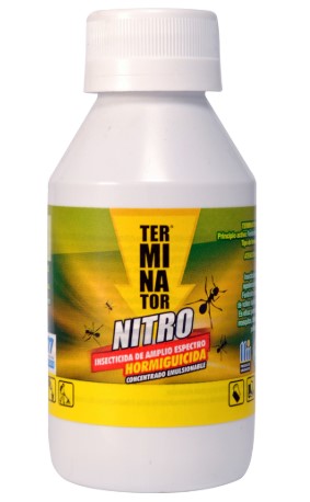 Terminator Nitro 125ml insecticida amplio espectro