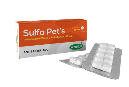 Sulfa Pets 30 comprimidos Vetcross