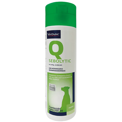 Shampoo Dermatoligico Sebolytic con Accion Antiseborreica 250ml