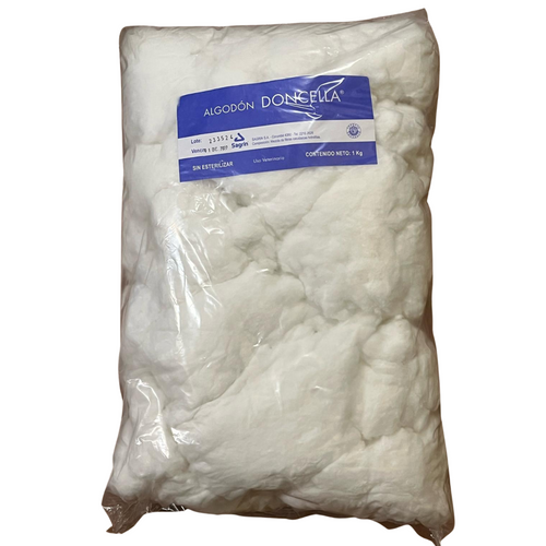 Paquete De Algodón Doncella Sagrin 1kg