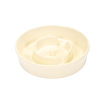 Cargar imagen en el visor de la galería, Comedero Cerámica Come Lento Beige