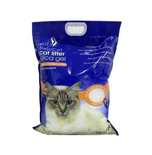 Piedras Sanitarias De Gel Crystal Cat Silica Para Gato 10L Con Regalo