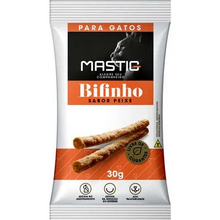 Cargar imagen en el visor de la galería, Snacks Gatos Bifinho Mastig Palito Masticable Flexible Salmon 30g