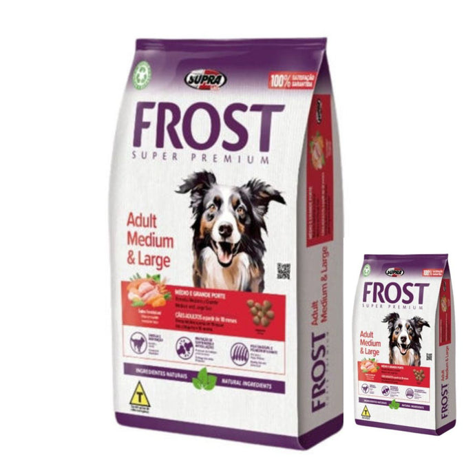 Frost Perro Adulto Raza Mediana y Grande 15+2Kg con Regalo