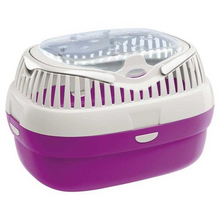 Cargar imagen en el visor de la galería, Transportadora Cobayos, Hamster, Conejo 36 x 26 x h 23 cm Rosada