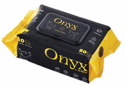 Toallitas Húmedas Para Mascotas 80un Onyx Limon Mpets
