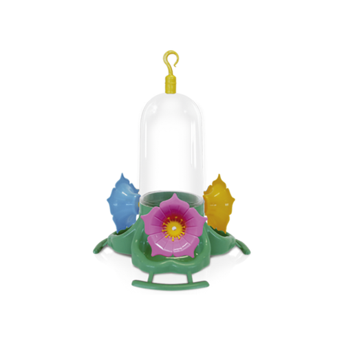 Bebedero Colibri 4 Flores Plast pet