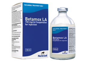 Betamox LA (Amoxicilina 150mg) Inyectable x 100ml