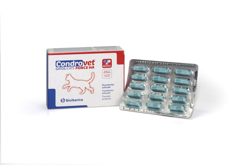 Condrovet Gatos Force HA BioIberica 45comp. Protector Articular