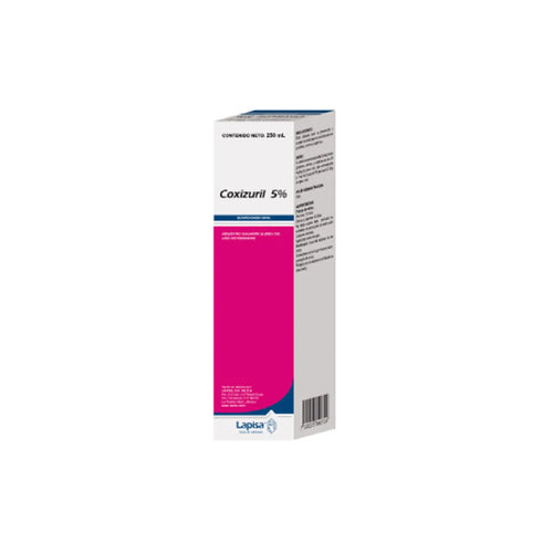 Prevención y Control de Coccidiosis Oral Coxizuril 5% 250 Ml