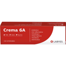 Cargar imagen en el visor de la galería, Crema 6 A Antibiótica Antiinflamatoria Antialérgica 30 Gr