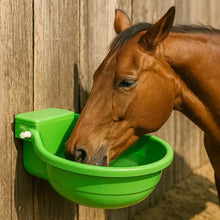 Cargar imagen en el visor de la galería, Plato Bebedero Automático 7 lts Verde Equinos, Suinos, Ovinos, Bovinos