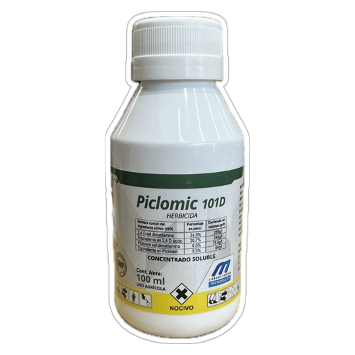 Piclomic 101 D 100ml Herbicida Selectivo De Acción Hormonal 100ml