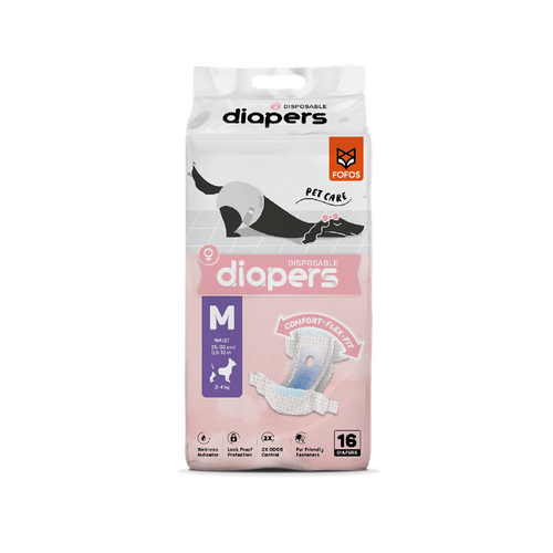 Pañales para Hembra Talla M 16 Un Fofos