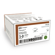 Cargar imagen en el visor de la galería, Hilo Sutura Dexon Polycryl Con Aguja Vicryl 3-0 Absorbible x1Un