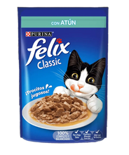 Cargar imagen en el visor de la galería, Pouch Gato Purina Felix Atun 85g