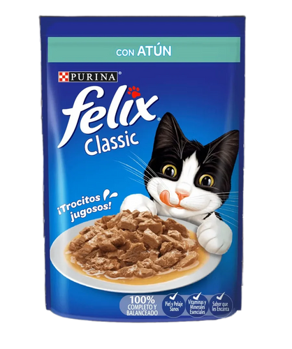 Pouch Gato Purina Felix Atun 85g