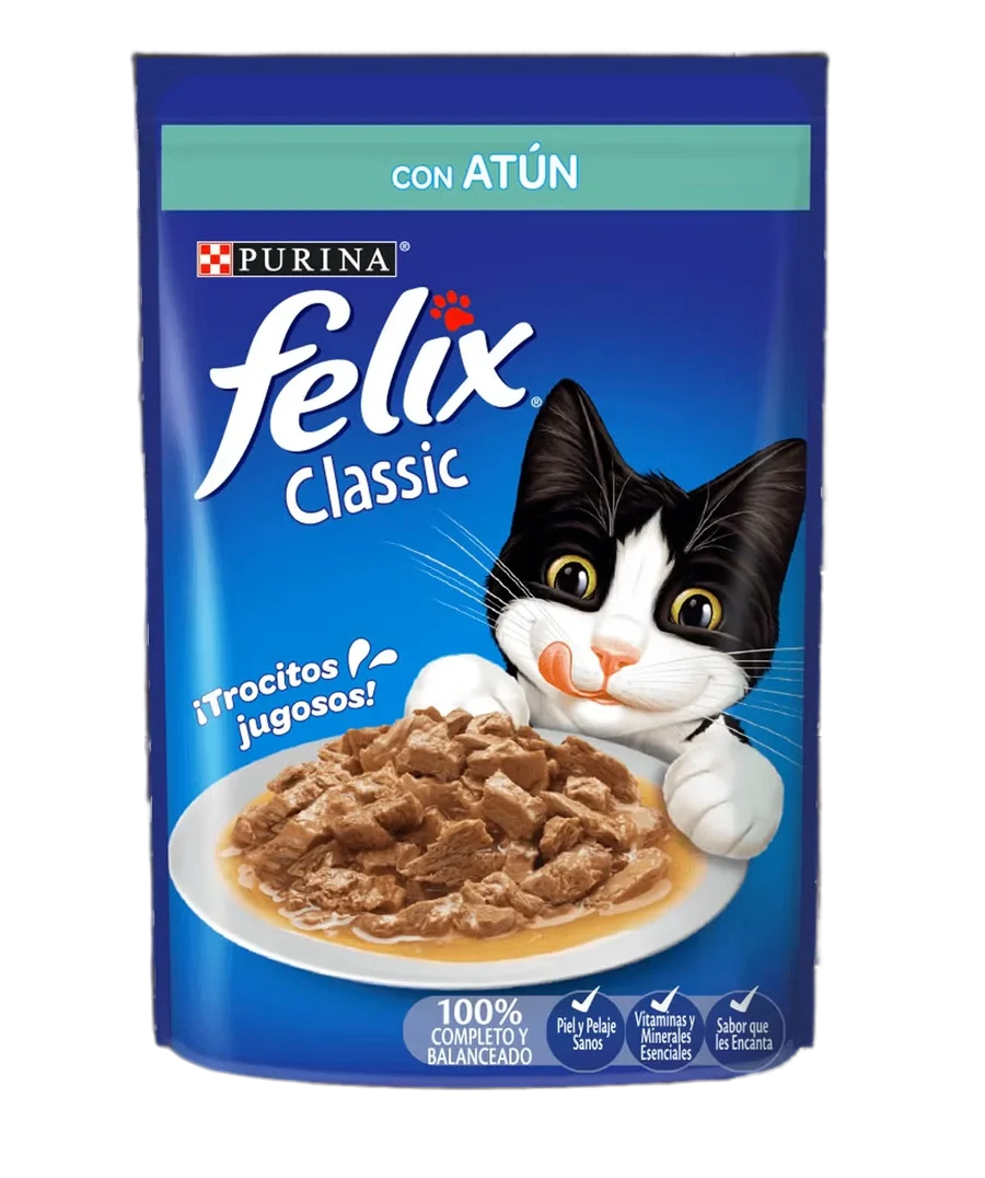 Pouch Gato Purina Felix Atun 85g