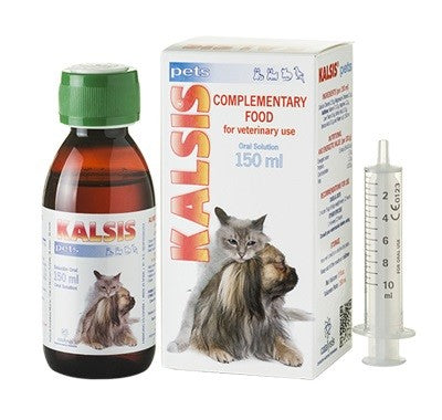 Kalsis Pets Mineralización Ósea (Suplemento Alimentario) Solución Oral 150ml