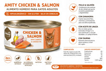 Cargar imagen en el visor de la galería, Pate Amity Gato Super Premium 95g Caballa Sardina y Salmon