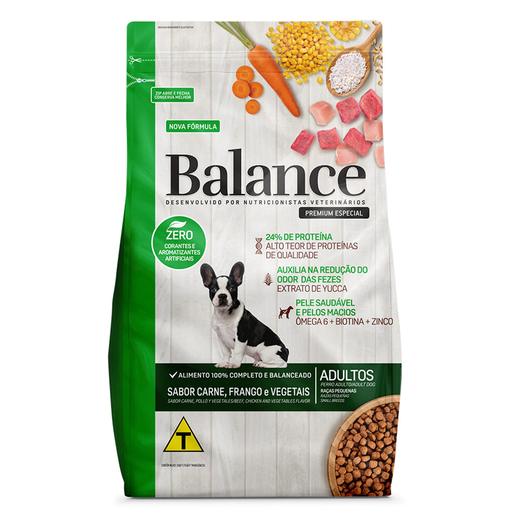 Balance Premium Especial Adulto Mini 10Kg Carne, Pollo y Vegetales