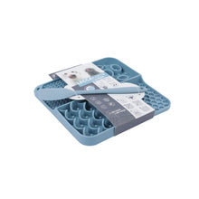 Cargar imagen en el visor de la galería, Mpets Come Lento Leccamat Con Cuchara M Azul