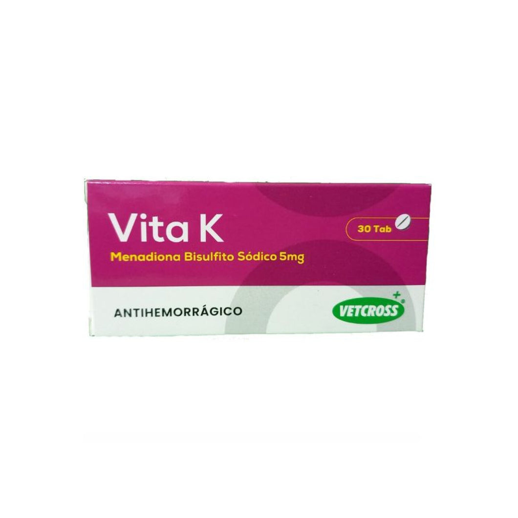 Vita K x 30 comprimidos Vetcros