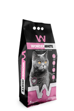 Cargar imagen en el visor de la galería, Arena Aglomerante Gato Wonder White 5kg Aloe Vera