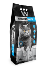 Cargar imagen en el visor de la galería, Arena Aglomerante Gato Wonder White 10kg Carbon Effect