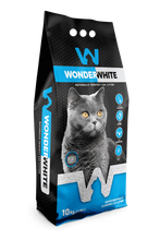Cargar imagen en el visor de la galería, Arena Aglomerante Gato Wonder White 10kg Carbon Effect