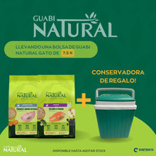 Cargar imagen en el visor de la galería, Guabi Natural Grain Free Gato Castrado Salmon y Lenteja 7.5Kg con Regalo
