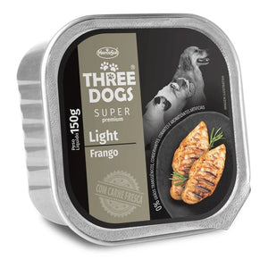 Pate Three Dogs Super Premium Light 150g (caja X12)