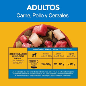 Pedigree Perro Adulto Carne, Pollo y Cereales 8Kg con Regalo