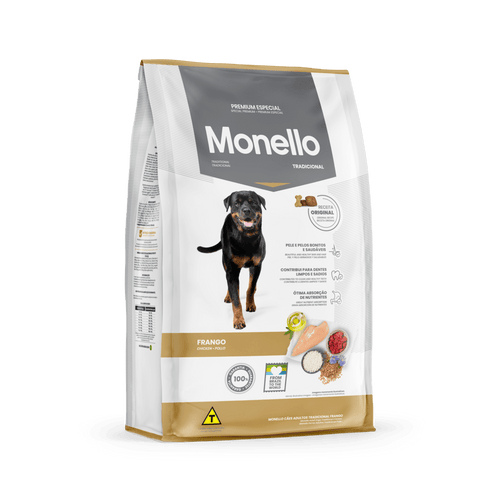 Monello Perro Adulto Tradicional 15kg con Regalo