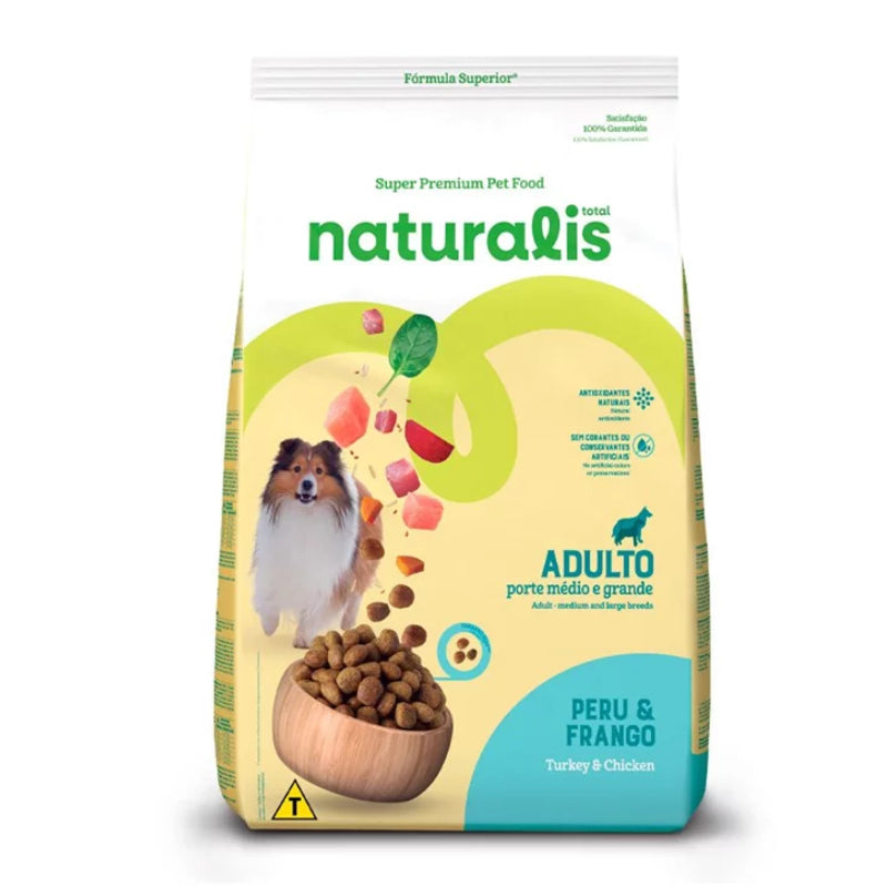 Naturalis Perro Adulto Pollo y Pavo 12kg con Regalos