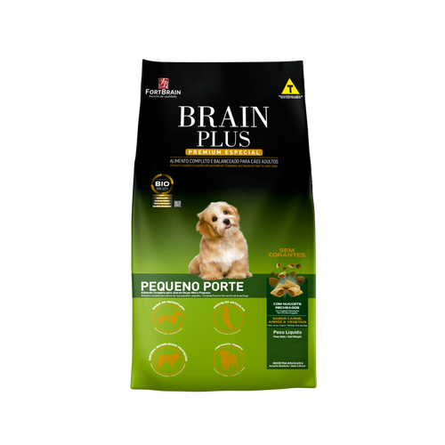 Brain Plus Adulto Raza Pequeña Premium Especial 10.1Kg con Regalo