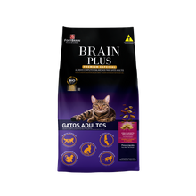 Cargar imagen en el visor de la galería, Brain Plus Gato Adulto Premium Carne 10kg con Regalo