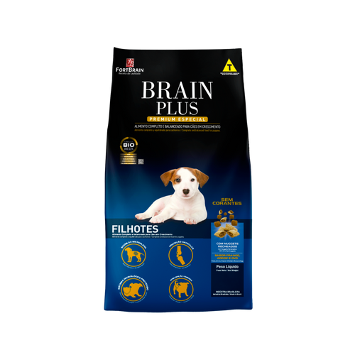 Brain Plus Cachorro Premium Especial 8Kg con Regalos