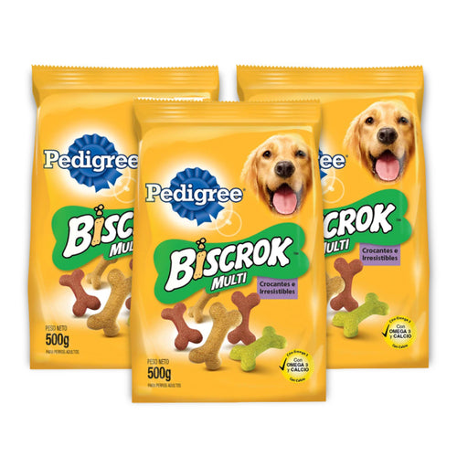 Galletas Premios para Perro Pedigree Biscrok