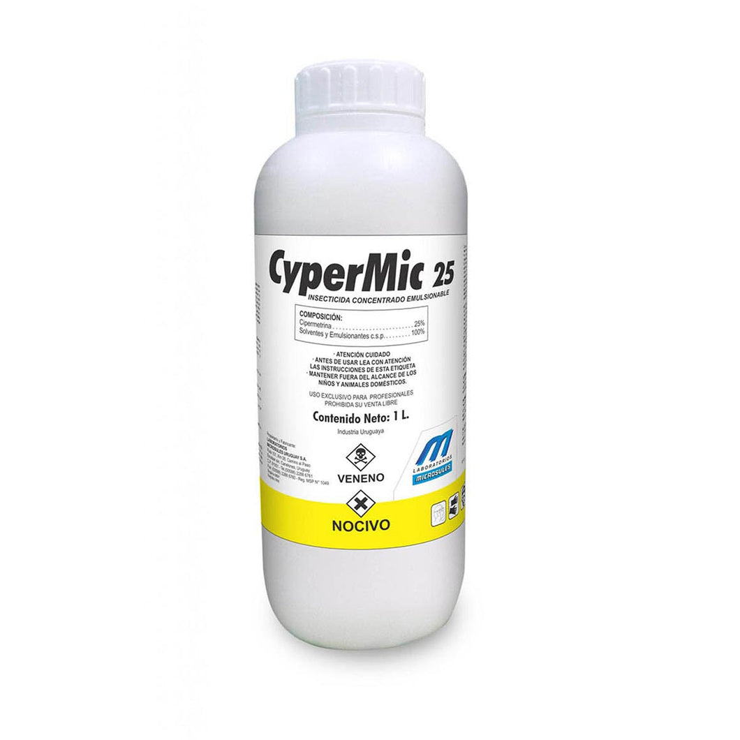 Insecticida Cipermic 25 1lt (cipermetrina 25%)