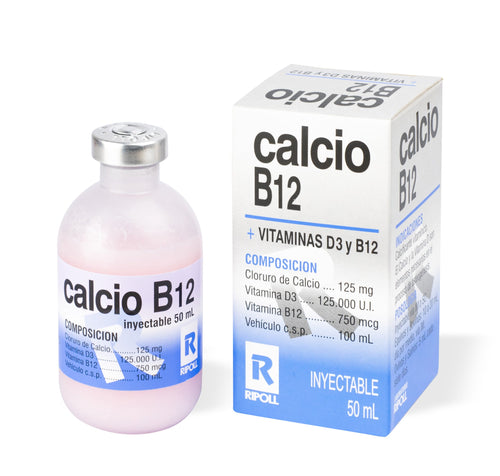 Calcio B12 Inyectable 50ml