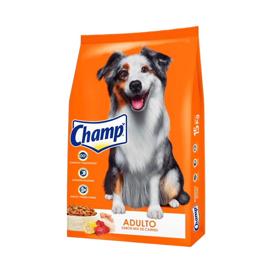 Champ Perro Adulto Mix de Carnes 22kg con Regalo