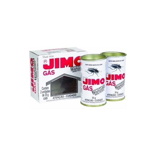 Jimo Gas Bomba Caja Con 2 Tubos De 35g Para Fumigar