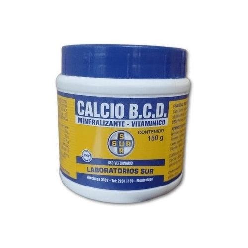 Calcio BCD Sumplemento Vitaminico 150 Grs Laboratorios Sur