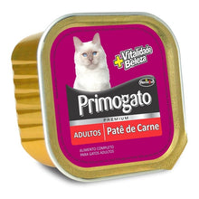 Cargar imagen en el visor de la galería, Pate Primogato Gatos Adultos Carne 150 Grs X 6 Unds
