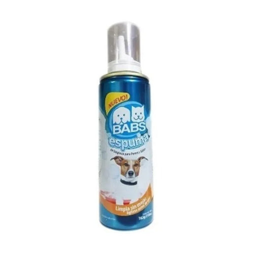 Espuma De Limpieza Babs Para Perros Y Gatos 162 Grs  210ml