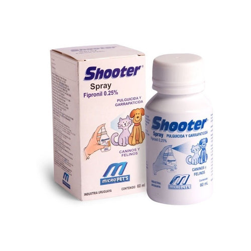 Pulverizador Pulgas y Garrapatas Spray Shooter 120ml