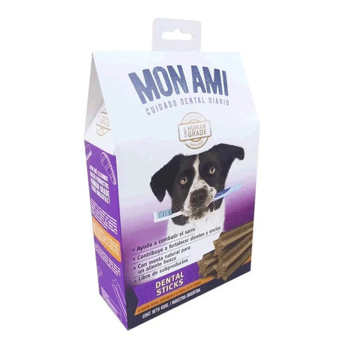 Snacks Para Perros Salud Bucal Mon Ami Dental Stick 400g