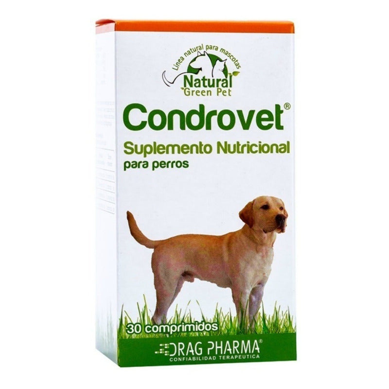 Condrovet 30 Comprimidos, Suplemento Nutricional Para Perros