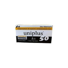 Cargar imagen en el visor de la galería, Uniplus 50 Antiparasitario Unimedical X  10 Comprimidos - Veterinaria La Hacienda